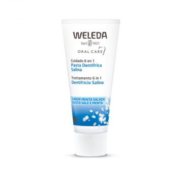 Dentifricio Salino 75ml | Trattamento 6 in 1 | WELEDA Oral Care