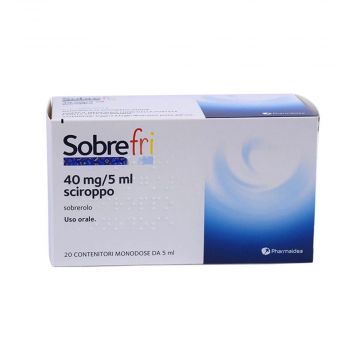 Sobrefri sciroppo monodose | 20 contenitori da 5 ml