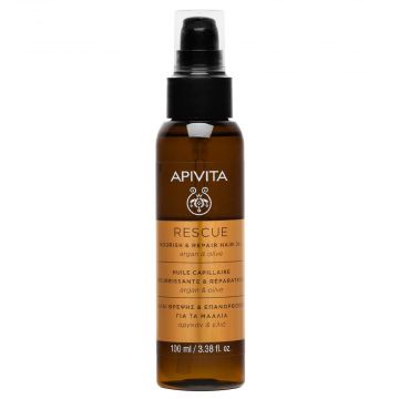 Olio Protettivo Capelli | Rescue Hair Oil 100 m | APIVITA Capelli