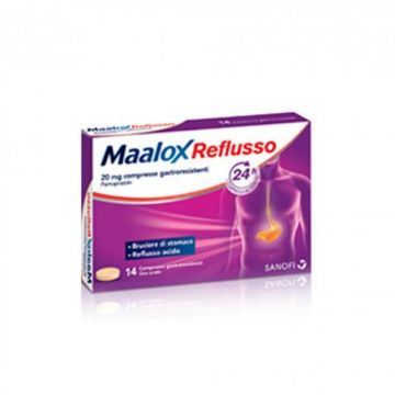 MAALOX REFLUSSO |  Pantoprazolo 20 mg - 14 Compresse