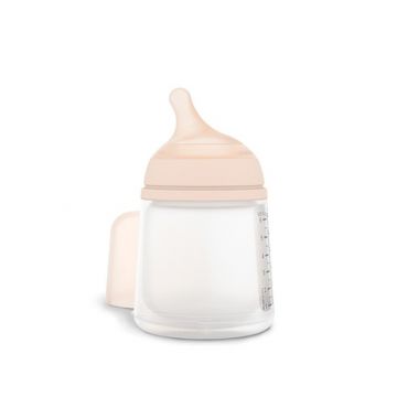 BIBERON ANTICOLICA 180vml | Biberon taglia Unica con tettarella flusso adattabile | SUAVINEX