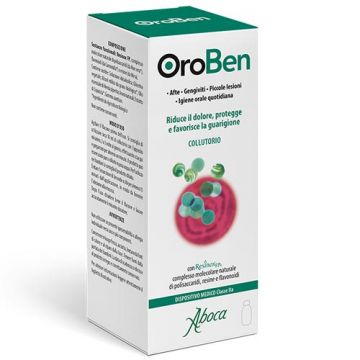 OroBen Collutorio | Trattamento per afte e gengive infiammate | Aboca