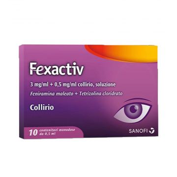 FEXACTIV | Collirio  - 10 Contenitori monodose da 0,5 ml