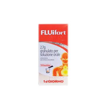 Fluifort bustine | 10 bustine di granulato per soluzione orale 2,7 g