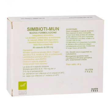 Simbioti MUN 60 capsule | Integratore Difese Immunitarie | OTI