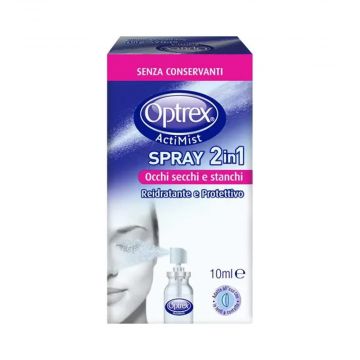 ACTIMIST Spray 2in1 - 10 ml | Collirio in spray per occhi secchi e stanchi | OPTREX