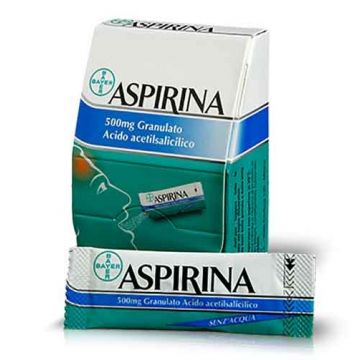 ASPIRINA 500 mg | 20 Bustine Senza Acqua