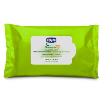 Salviette Rinfrescanti Protettive 20 pz | Repellenti corpo zanzare | CHICCO Natural