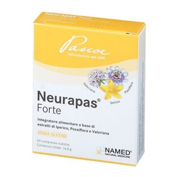 NEURAPAS FORTE 60 cpr | Integratore Alimentare contro lo Stress| NEURAPAS