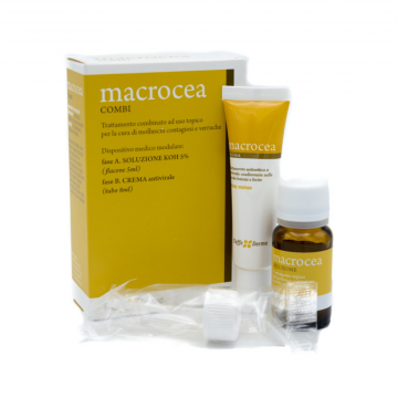 Macrocea Combi | Soluzione KOH 5% + Crema 8 ml | CIEFFE DERMA