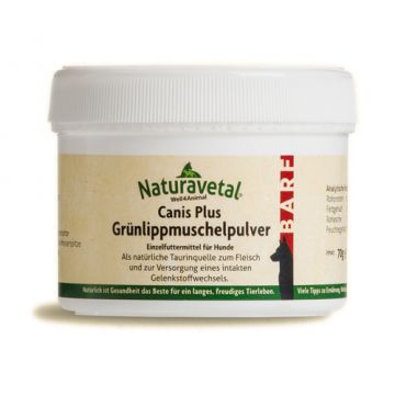 POLVERE MOLLUSCO VERDE | Integratore Articolazioni sane 70 g cod.3411 | NATURAVETAL - Canis Plus