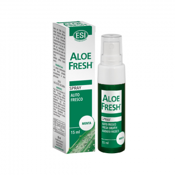 Aloe Fresh spray 15 ml | Alito fresco gusto Menta | ESI