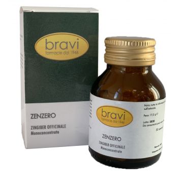 Zenzero 50 capsule | Integratore Digestione | BRAVI LAB