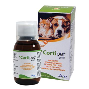 Cortipet Gocce 100ml | Sistema Immunitario cane/gatto | AURORA BIOFARMA