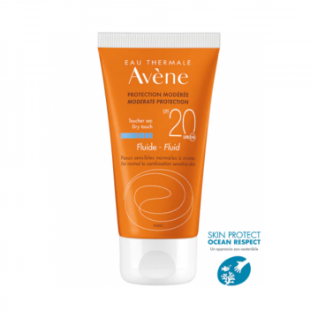 Emulsione Solare Spf 20 50 ml | Protezione molto bassa viso | AVENE Solari