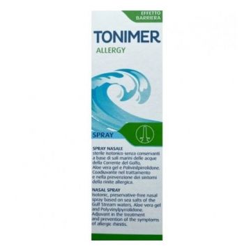 Tonimer Allergy Spray 20 ml | Spray Nasale Isotonico | TONIMER