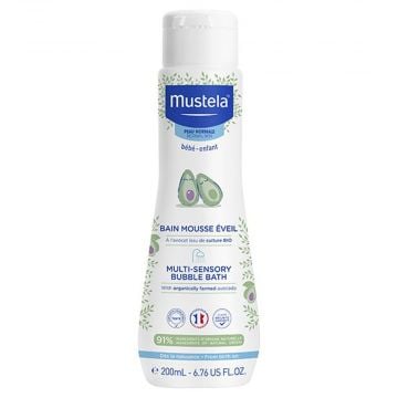 Bain mousse éveil 200ml | Bagnetto mille bolle | MUSTELA Bébé