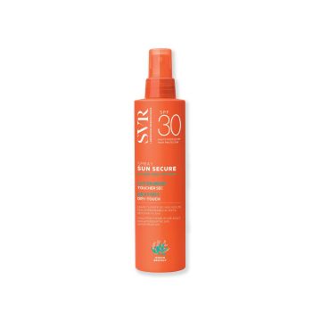 Spray Solare Dry Touch Spf 30 200 ml | Latte protettivo viso corpo | SVR - Sun Secure