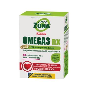OMEGA 3 RX 60 minicapsule | Integratore Omega3 | ENERZONA