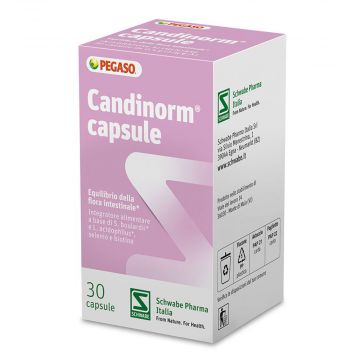 CANDINORM 30 Capsule | Integratore per equilibrio flora batterica | PEGASO