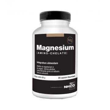 Nhco Magnesium 84 cps | Integratore di magnesio amino-chelato | NHCO NUTRITION