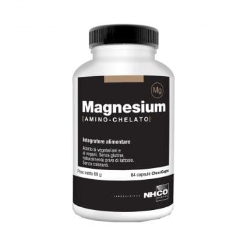 Nhco Magnesium 84 cps | Integratore di magnesio amino-chelato | NHCO NUTRITION