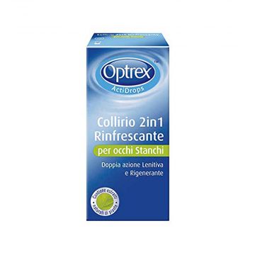 ACTIDROPS 2in1 RINFRESCANTE 10 ml | Collirio per occhi stanchi | OPTREX