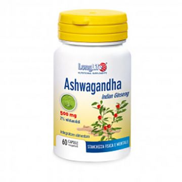 Ashwagandha 60 capsule | Integratore Difese Naturali | LONGLIFE