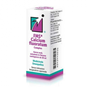 FMS Calcium Fluoratum Complex | Gocce 30 ml | OMEOPIACENZA