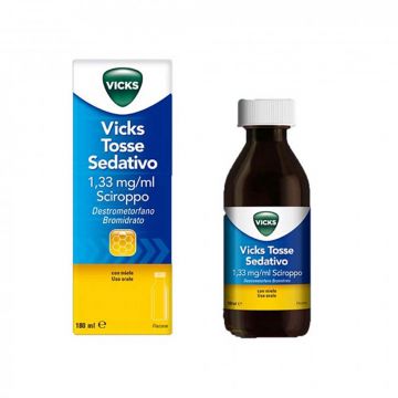 VICKS TOSSE Sedativo | Sciroppo 180 ml