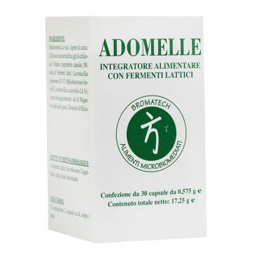 Adomelle 30 cps | Fermenti Lattici per intestino gonfio | BROMATECH