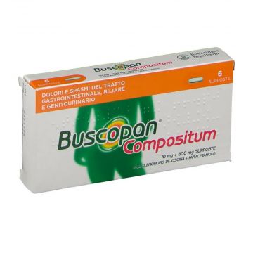 Buscopan Compositum | 6 Supposte