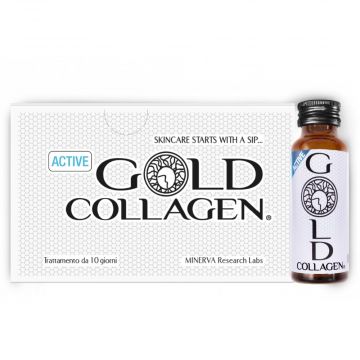 ACTIVE 10 Flaconcini | Integratore Collagene per Sportivi | GOLD COLLAGEN