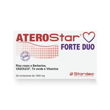 ATEROstar FORTE DUO 20 cpr | Integratore Colesterolo | STARDEA