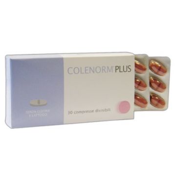 COLENORM PLUS 30 compresse divisibili | Integratore per il colesterolo | COLENORM