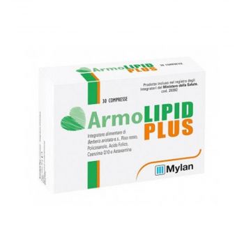 Armolipid Plus 30 Compresse | Integratore Colesterolo e Trigliceridi