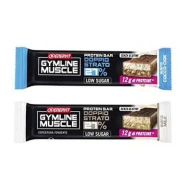 PROTEIN BAR  27% Doppio Strato 45 g | ENERVIT - Gymline