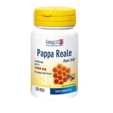 PAPPA REALE Integratore con Pappa Reale Liofilizzata 30 prl | LONGLIFE