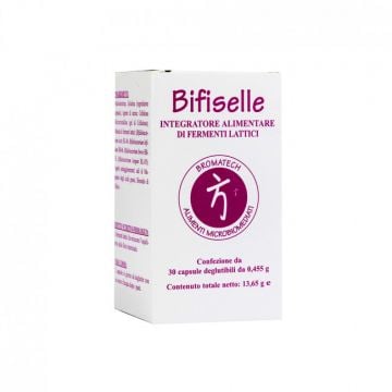 Bifiselle 30 cps o bustine | Fermenti Lattici contro i gas intestinali | BROMATECH