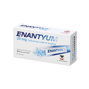 ENANTYUM | 10 Bustine di soluzione orale 25 mg in 10 ml