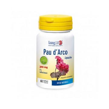 PAU D'ARCO 60 cps | Integratore Difese Naturali  | LONGLIFE