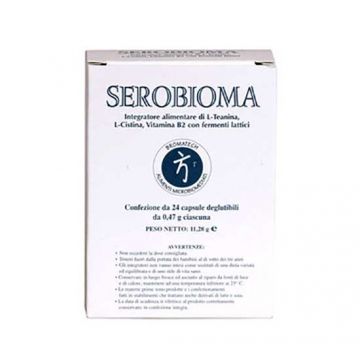 SEROBIOMA 24 cps | Fermenti lattici con vitamina B2 | BROMATECH