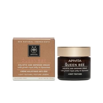 Crema Antiage Leggera | Age Defence Cream Light 50 ml | APIVITA Queen Bee