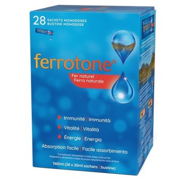 Ferrotone 28 bustine | Integratore ferro | SCHWABE