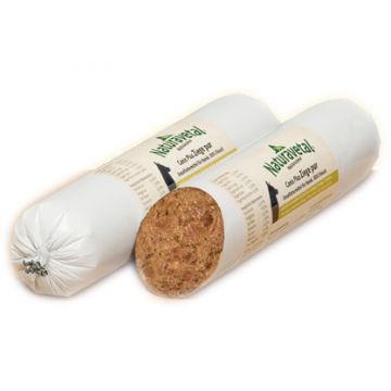 ROTOLO DI CAPRA | Pura carne e interiora 500 g cod.2720 | NATURAVETAL - Canis Plus