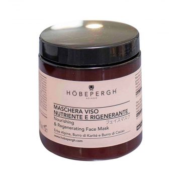 MASCHERA VISO 250 ml | Erbe Alpine, Burro di Karitè, Burro di Cacao | HOBE PERGH