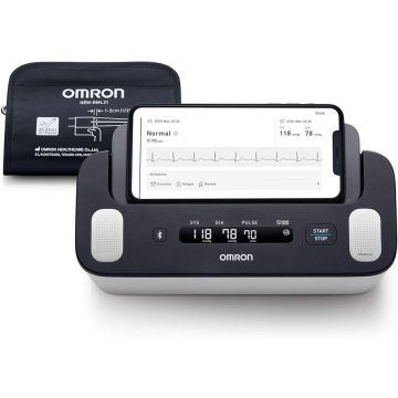 COMPLETE | Misuratore di pressione smart + ritmo cardiaco | OMRON