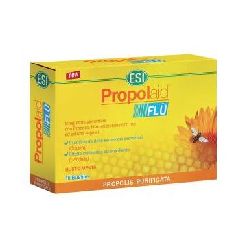 PROPOLAID FLU 10 bustine| Integratore fluidificante  | ESI - Propolaid