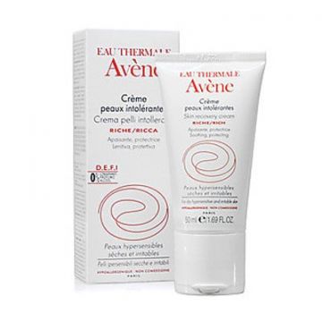 Crema Ricca Sterile 50 ml | Crema corpo per pelli sensibli | AVENE Pelli Intolleranti