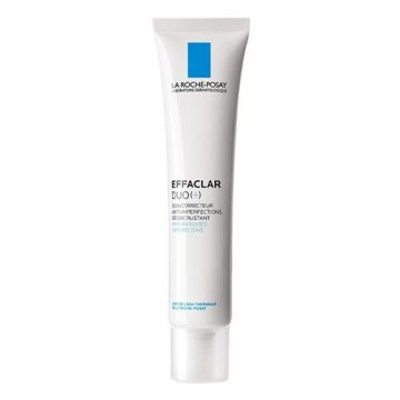 DUO+ SPF 30 40 ml | Gel idratante anti imperfezioni protezione UV | LA ROCHE POSAY Effaclar